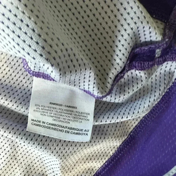 Nike Golf Tour Performance Dri-Fit Polo Women Small Purple Short Sleeve - Picture 7 of 9